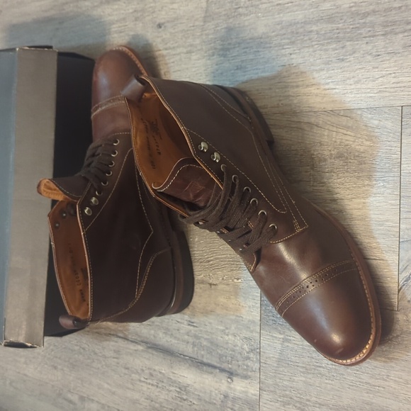 Stacy Adams Madison Cognac Boots - Picture 6 of 9